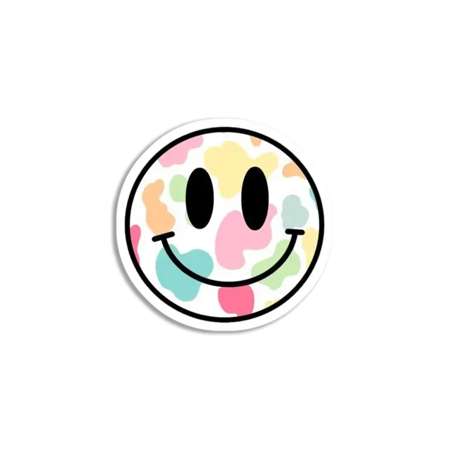Pastel Smiley Sticker