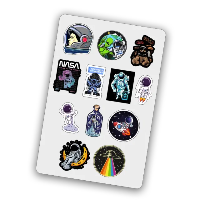 Astronaut  - Mini Sticker Sheet