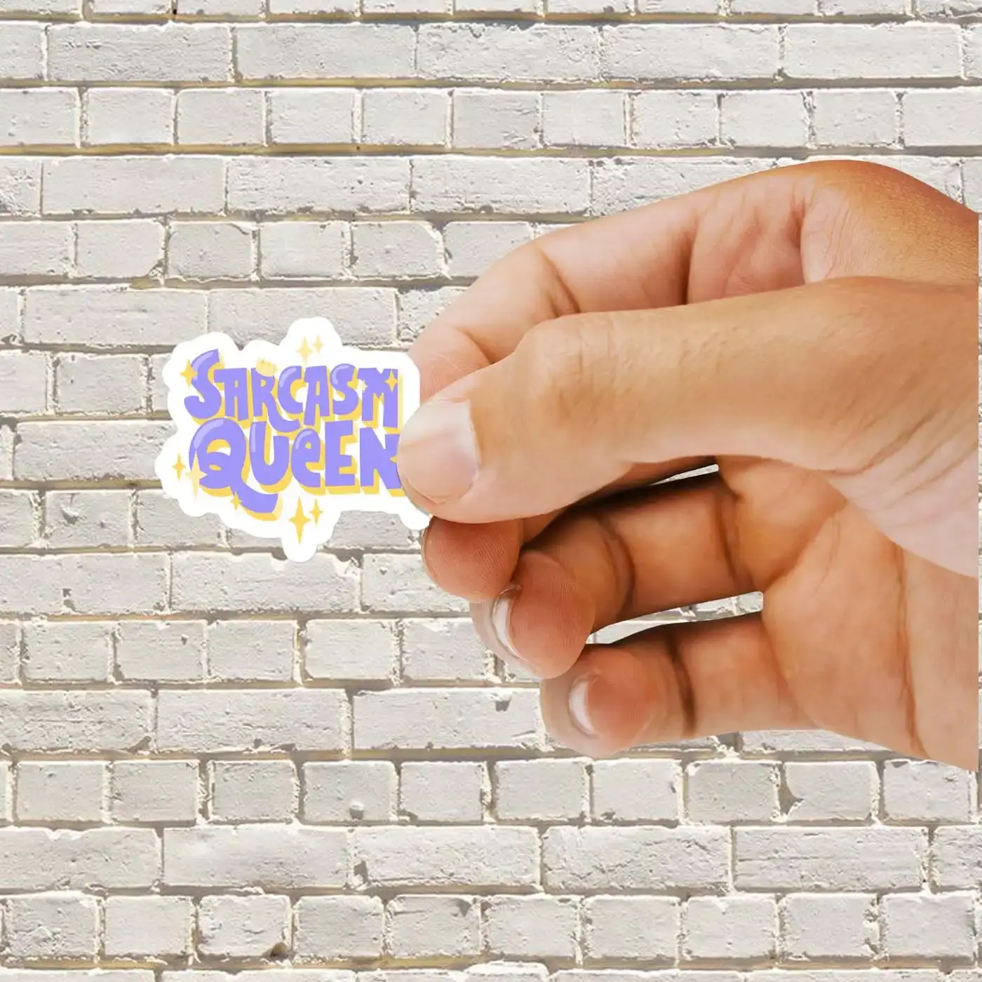 Sarcasm Queen Sticker