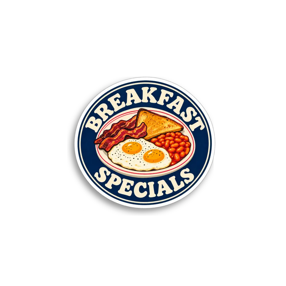 Breakfast Specials Sticker