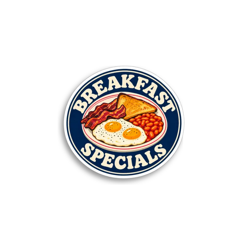Breakfast Specials Sticker