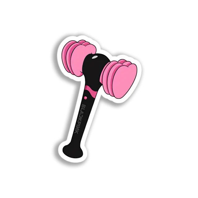 Blackpink Lightstick Hammer Sticker