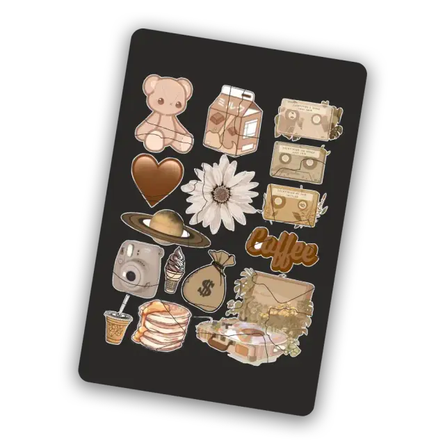 Vintage Retro Aesthetic  - Mini Sticker Sheet