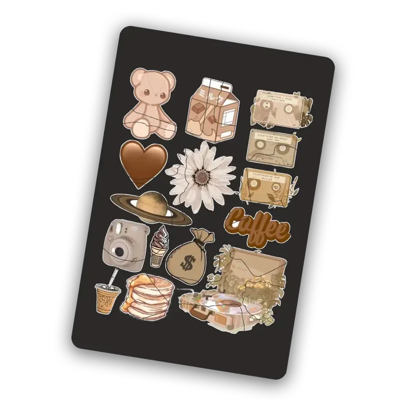 Vintage Retro Aesthetic  - Mini Sticker Sheet