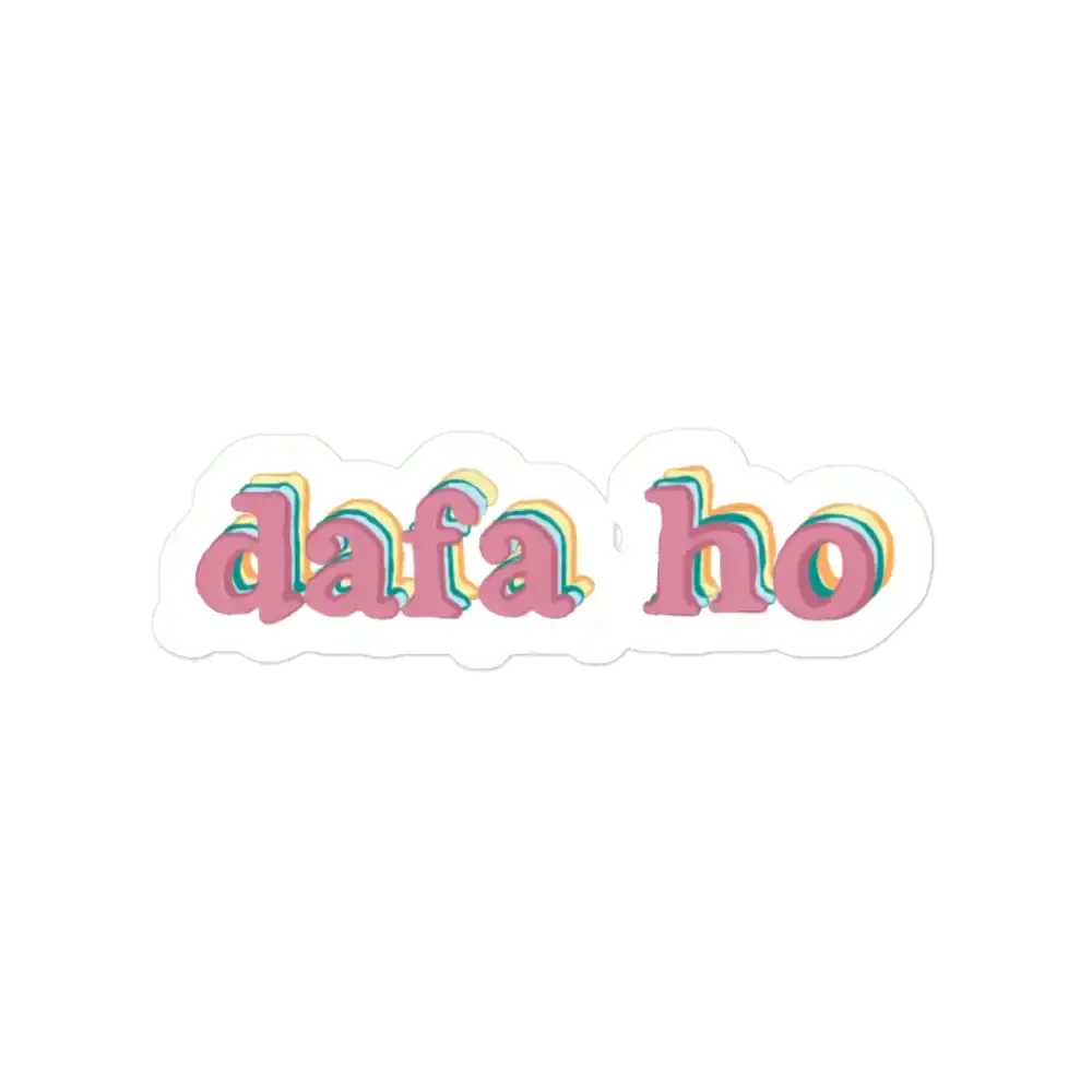 Desi dafa ho vsco sticker Sticker