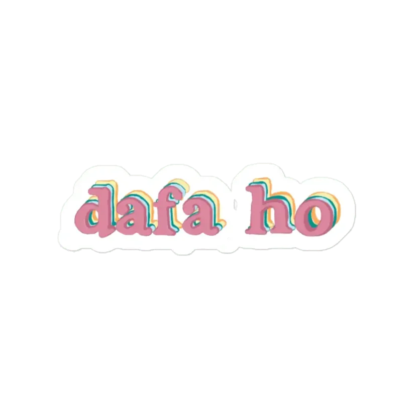 Desi dafa ho vsco sticker Sticker