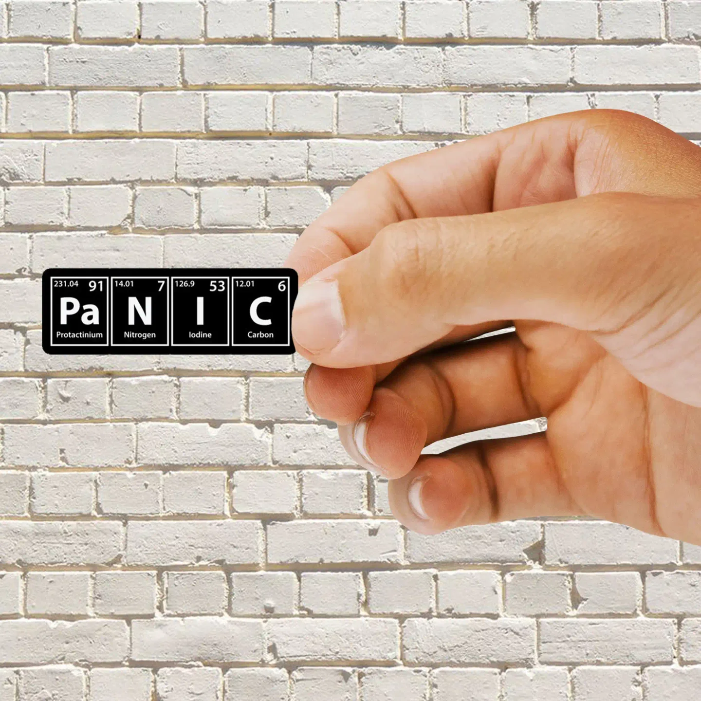Panic Sticker
