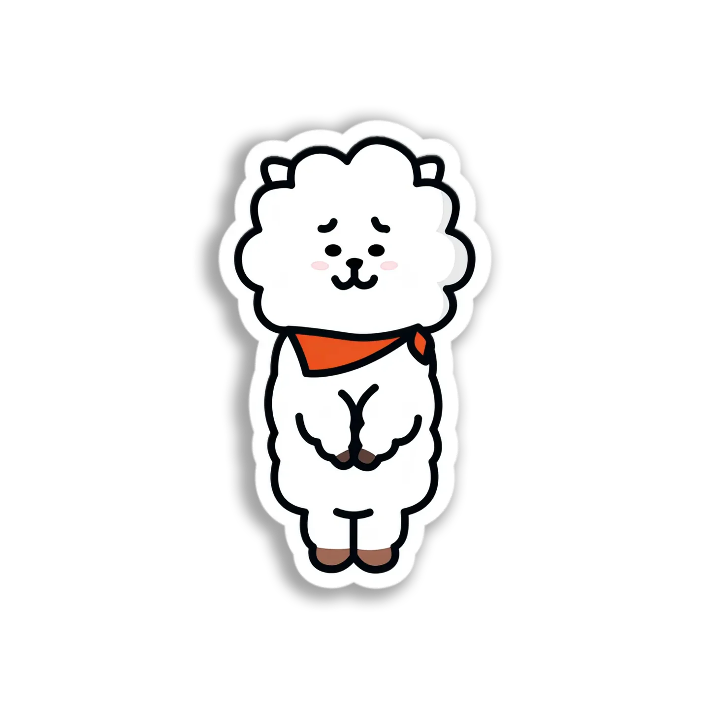 Adorable BT21 Van Sticker