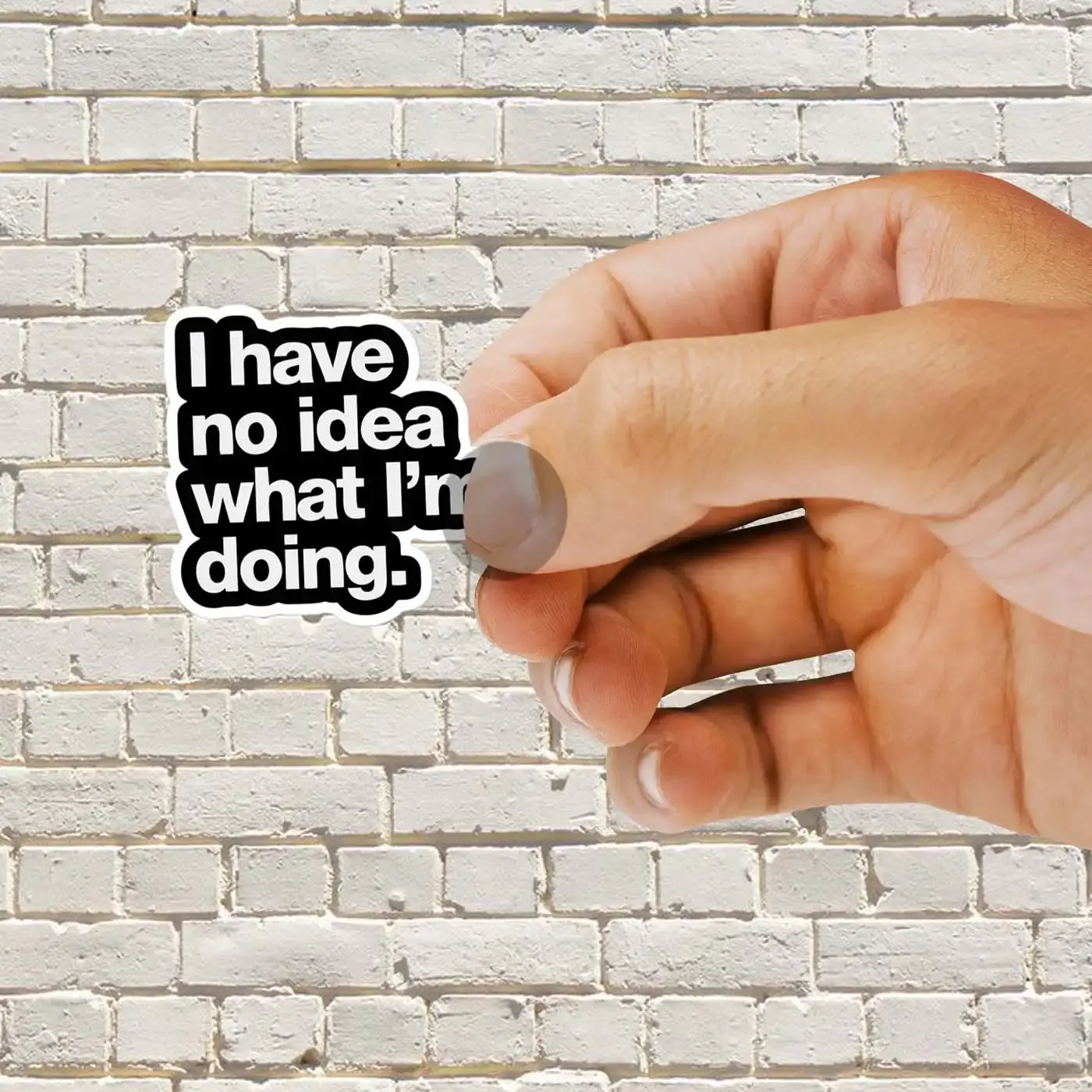 I Have No Idea What I'm Doing Sticker