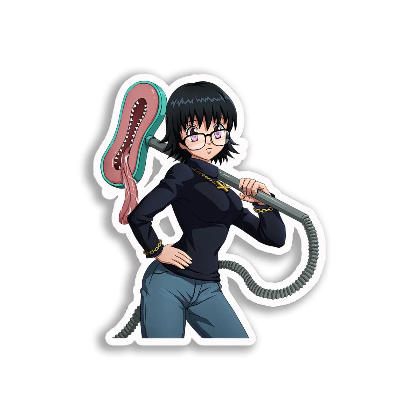 Machi with Vacuum Sticker