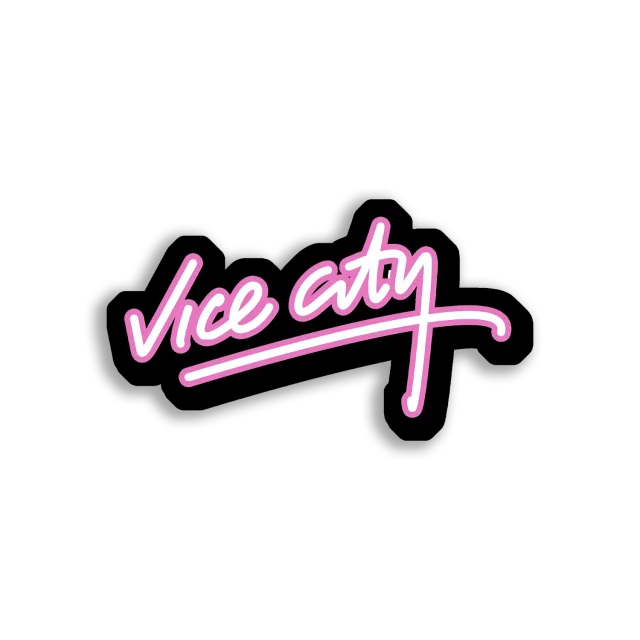 Welcome to Vice City Sticker