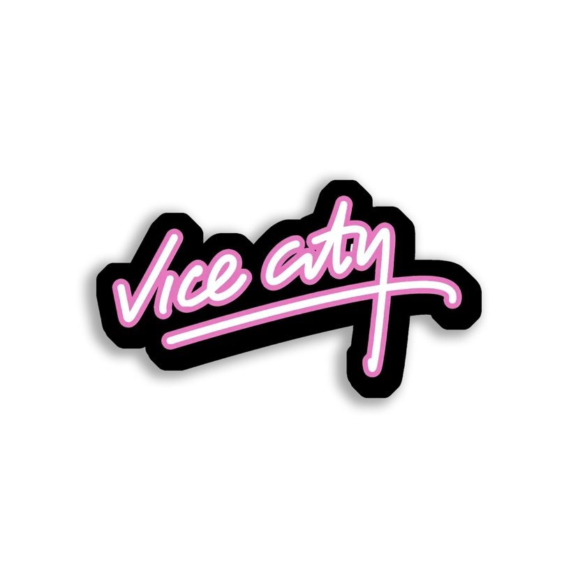 Welcome to Vice City Sticker