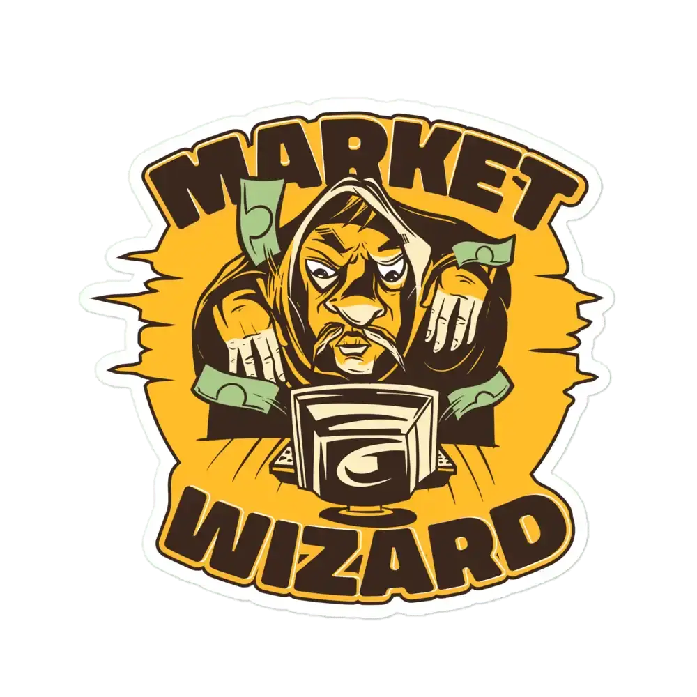 Market Wizard Single Sticker
