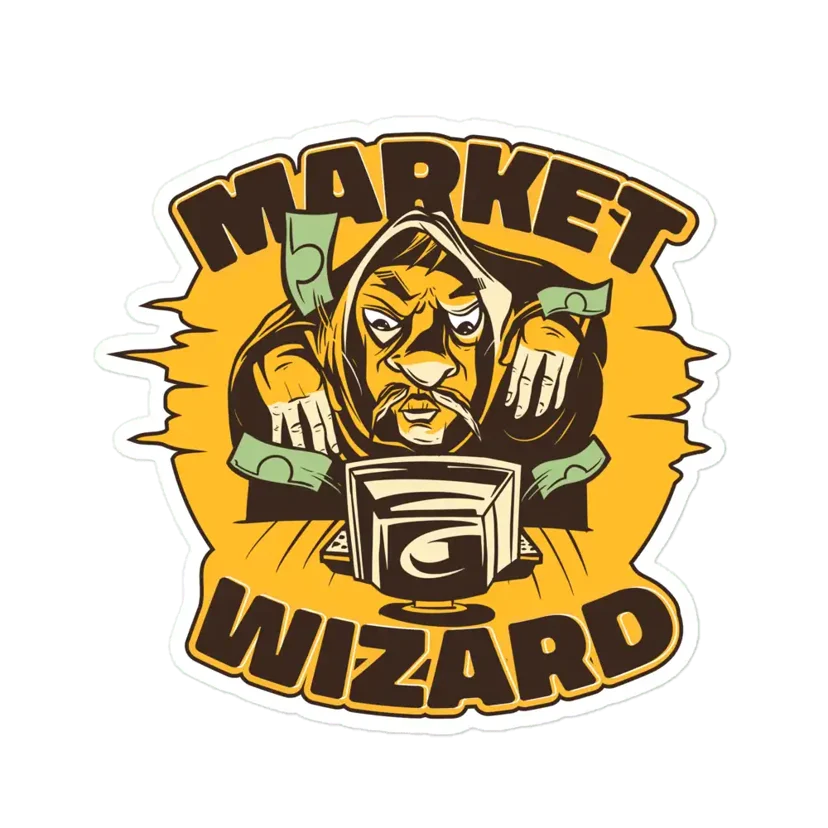 Market Wizard Single Sticker