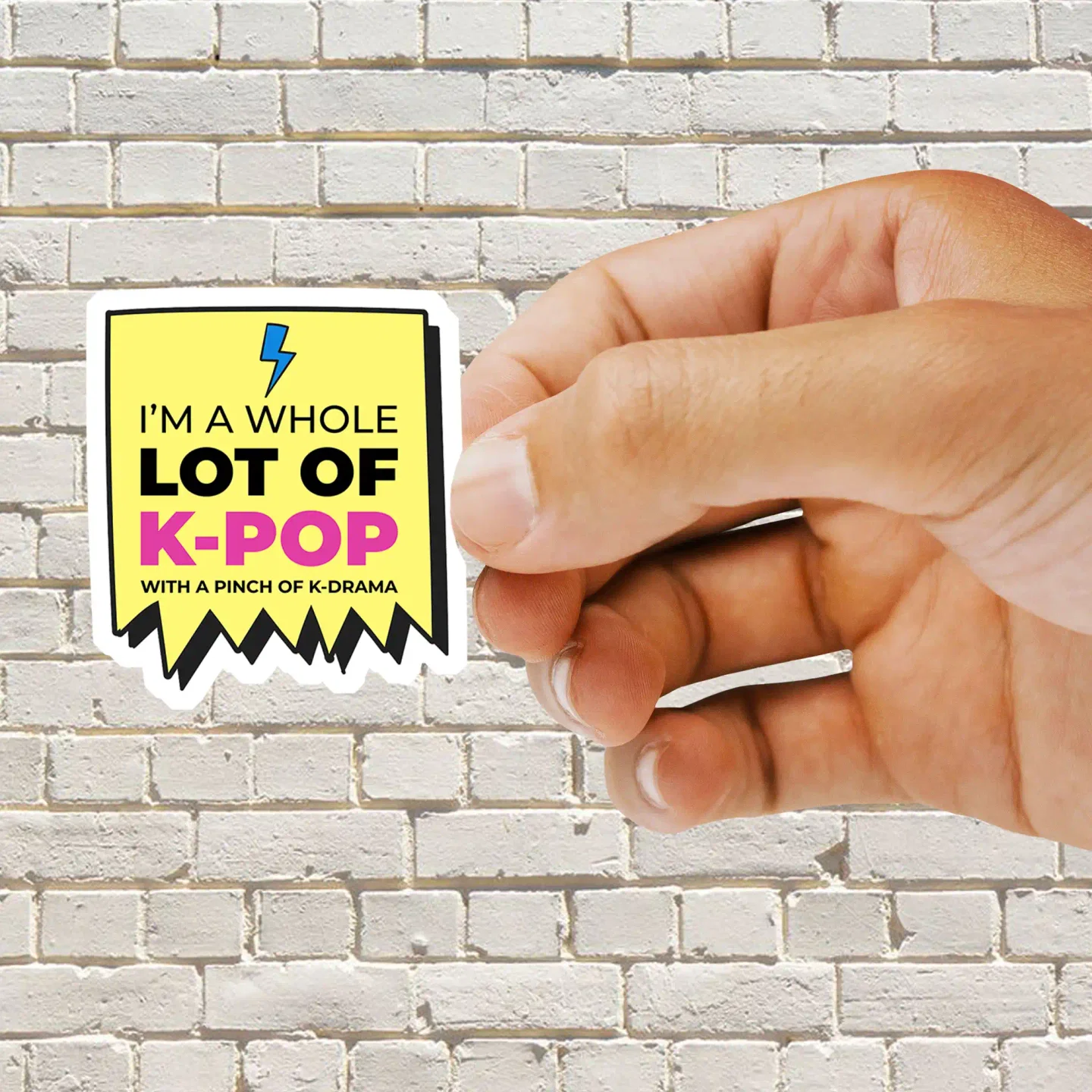 I'm a Whole Lot of K-Pop Sticker