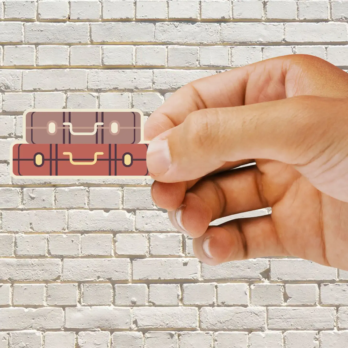 Suitcases Sticker