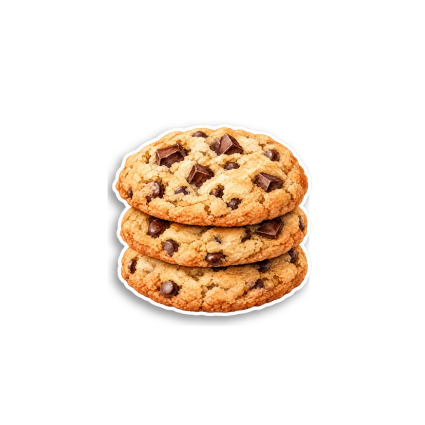 Chocolate Chip Cookies Sticker