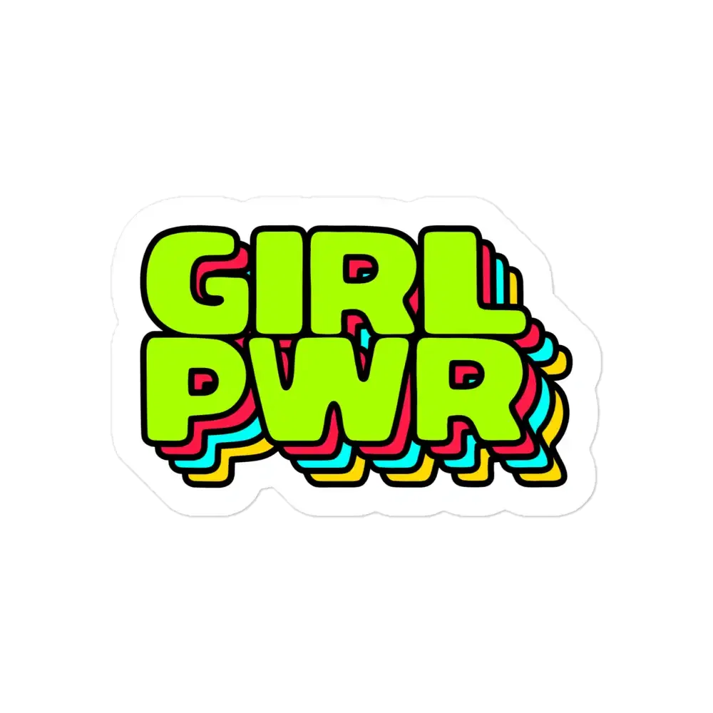 Girl Power Sticker