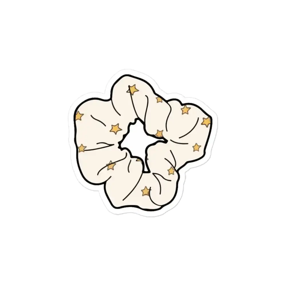 Scrunchie Sticker