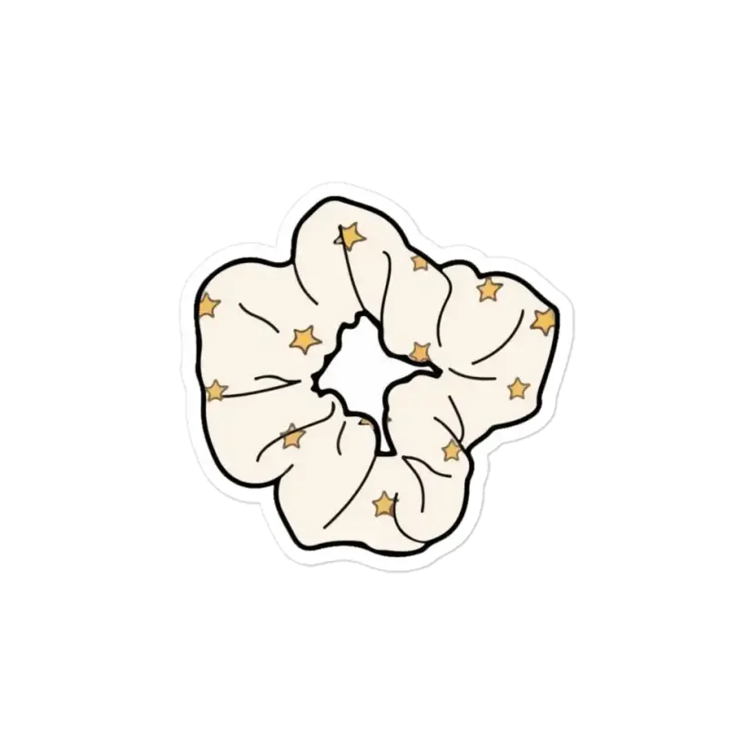 Scrunchie Sticker