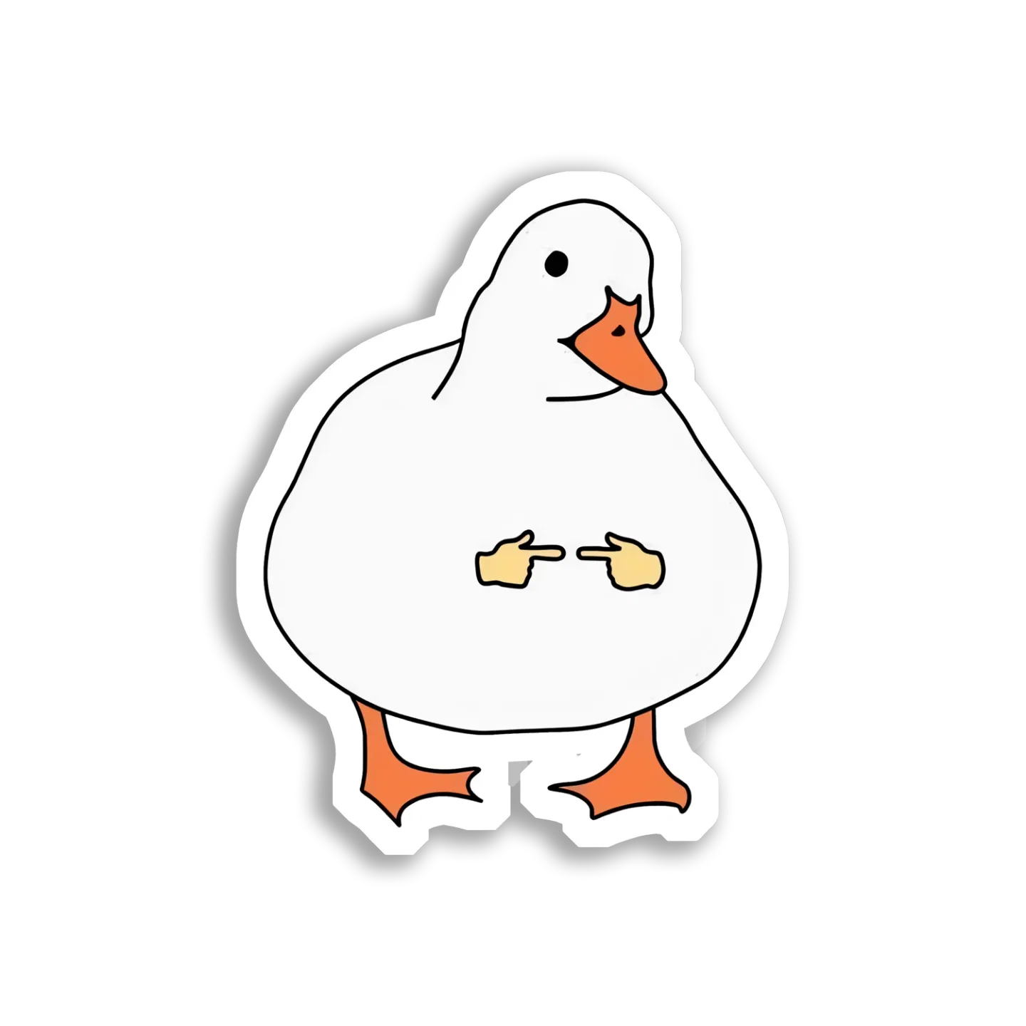 Peace Was Never An Option Sticker