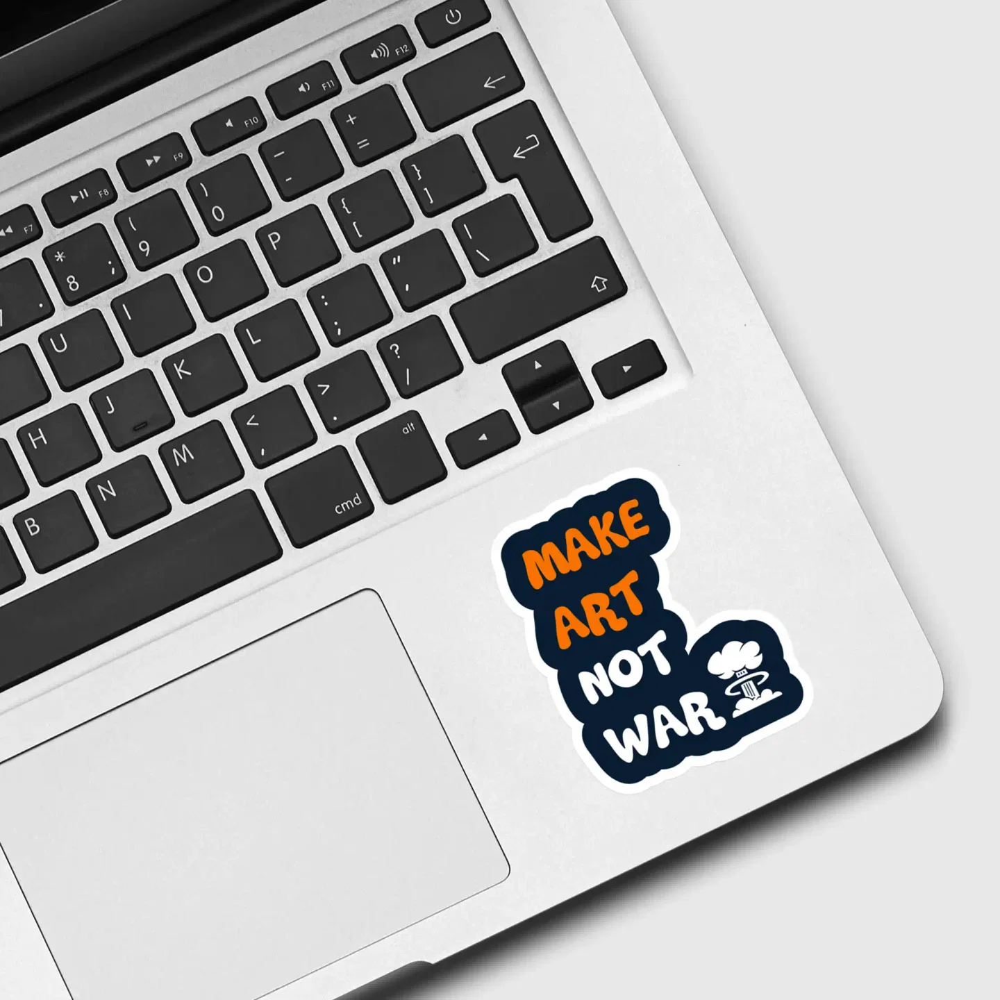 Make Art Not War Sticker
