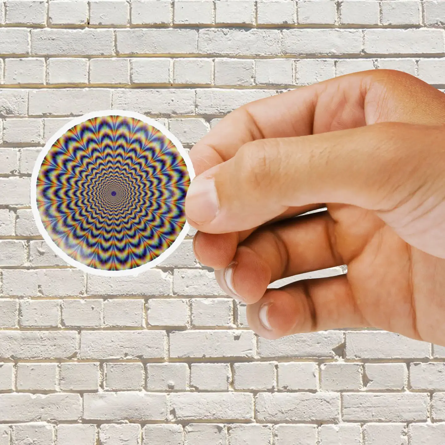 Trippy Psychedelic Sticker