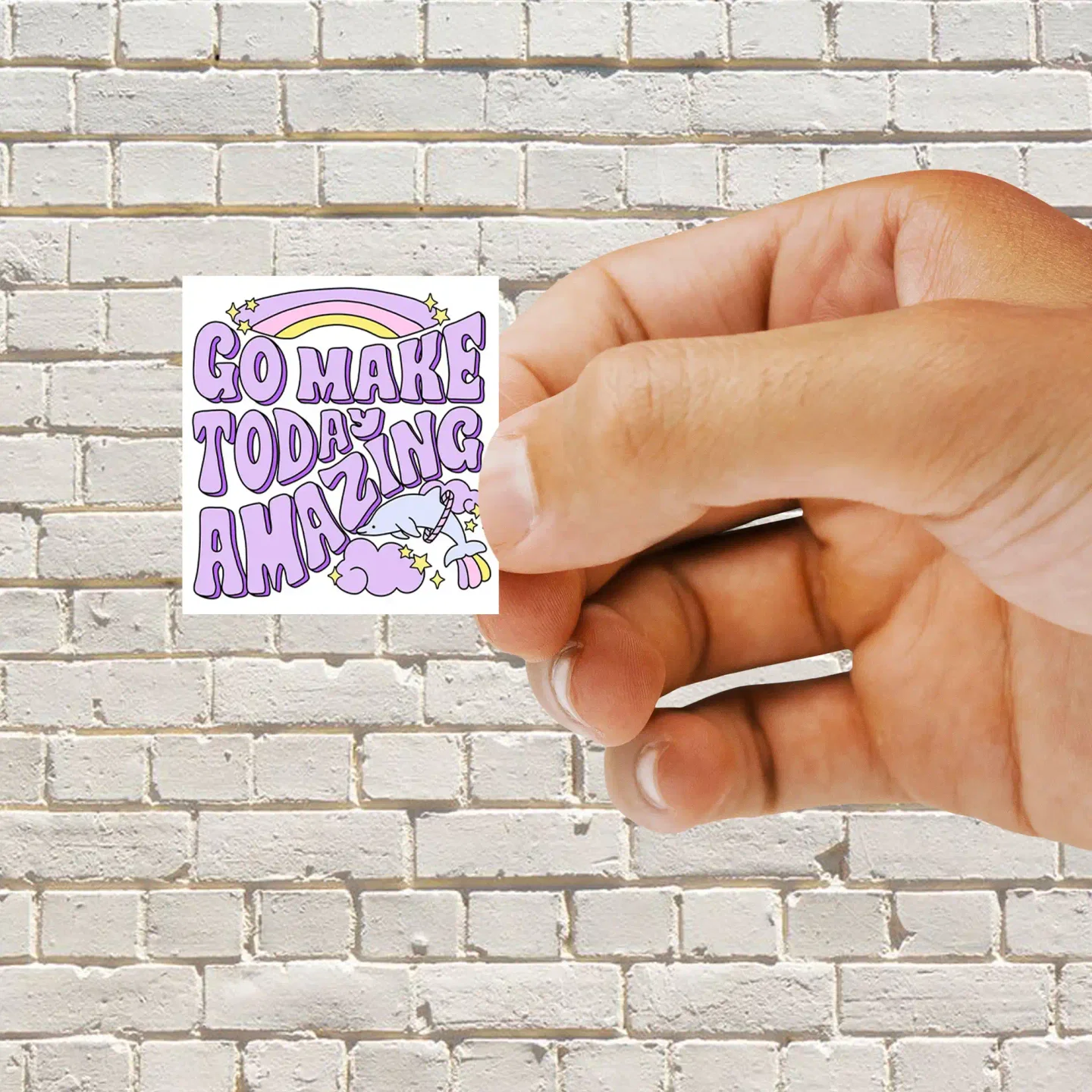 Go Make Today Amazing Sticker