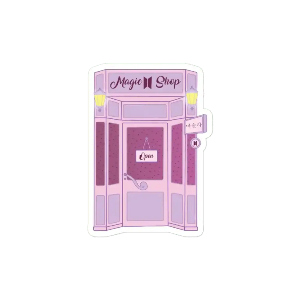 Magic shop BTS Sticker
