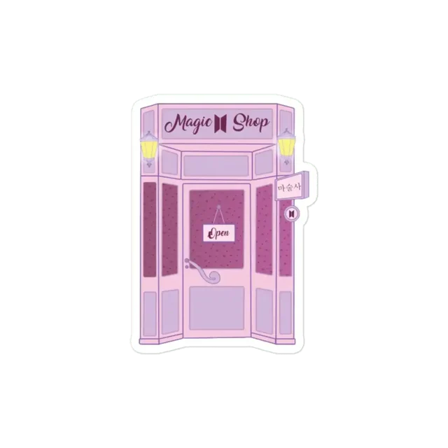 Magic shop BTS Sticker