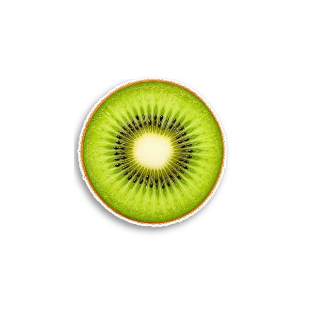 Kiwi Slice Sticker