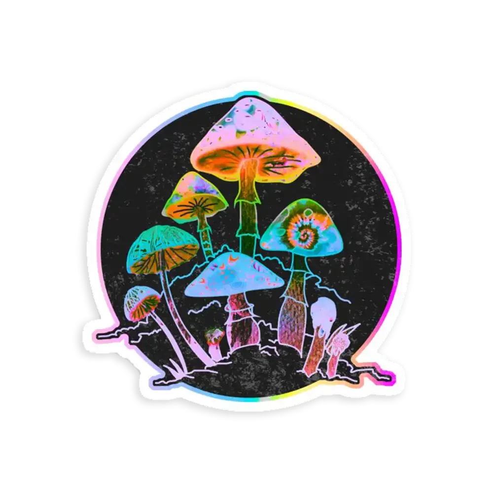 Garden of Shrooms Sticker
