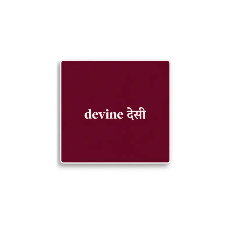 Devine Desi Sticker