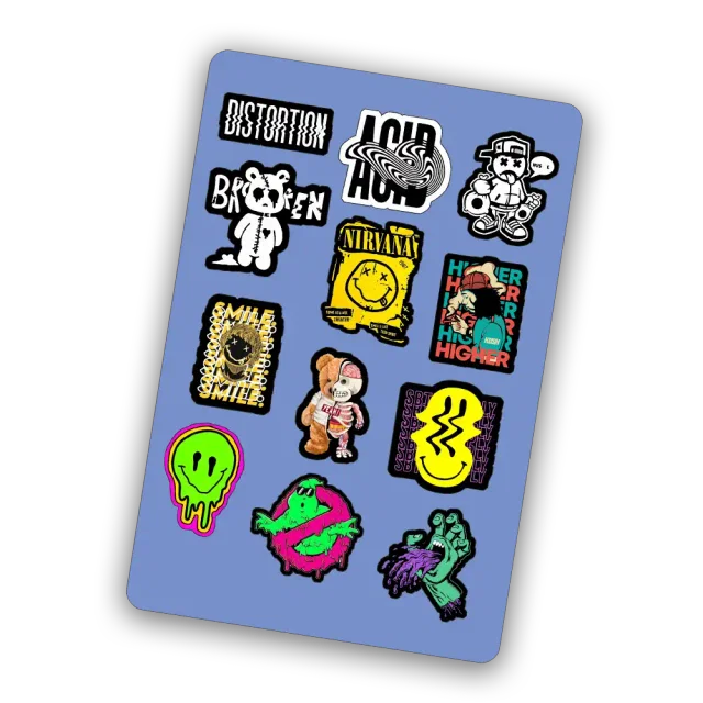 Trippy  - Mini Sticker Sheet
