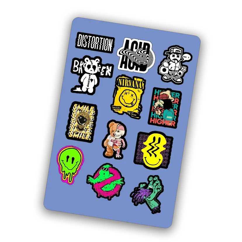 Trippy  - Mini Sticker Sheet