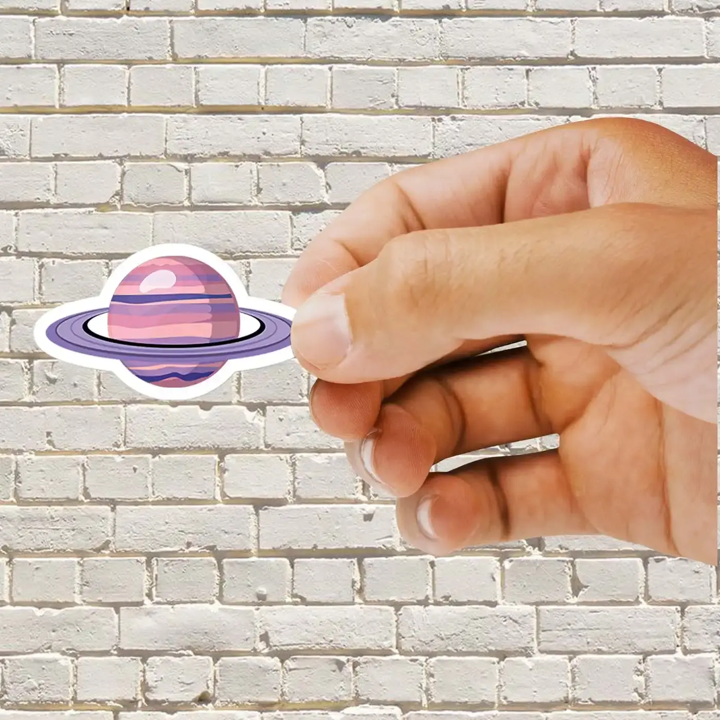 Saturn Planet Sticker