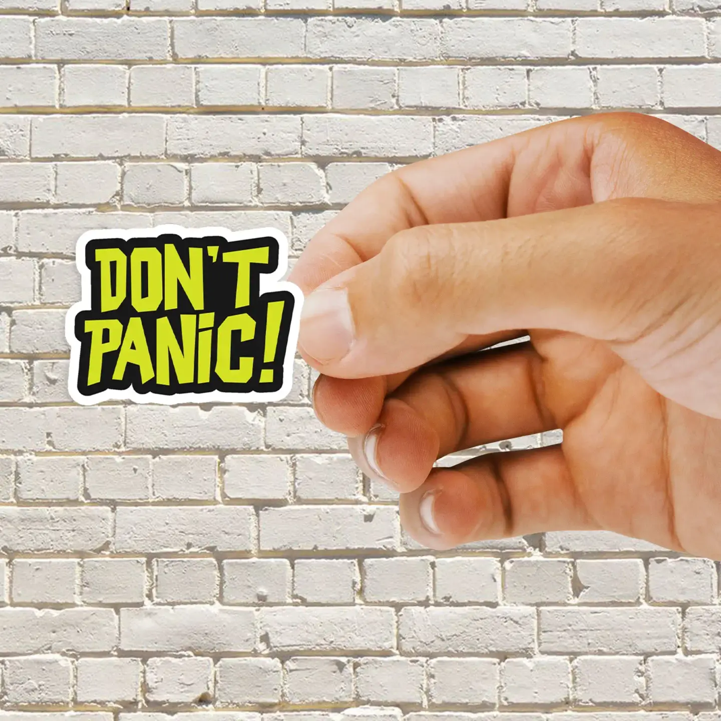 Dont Panic Sticker