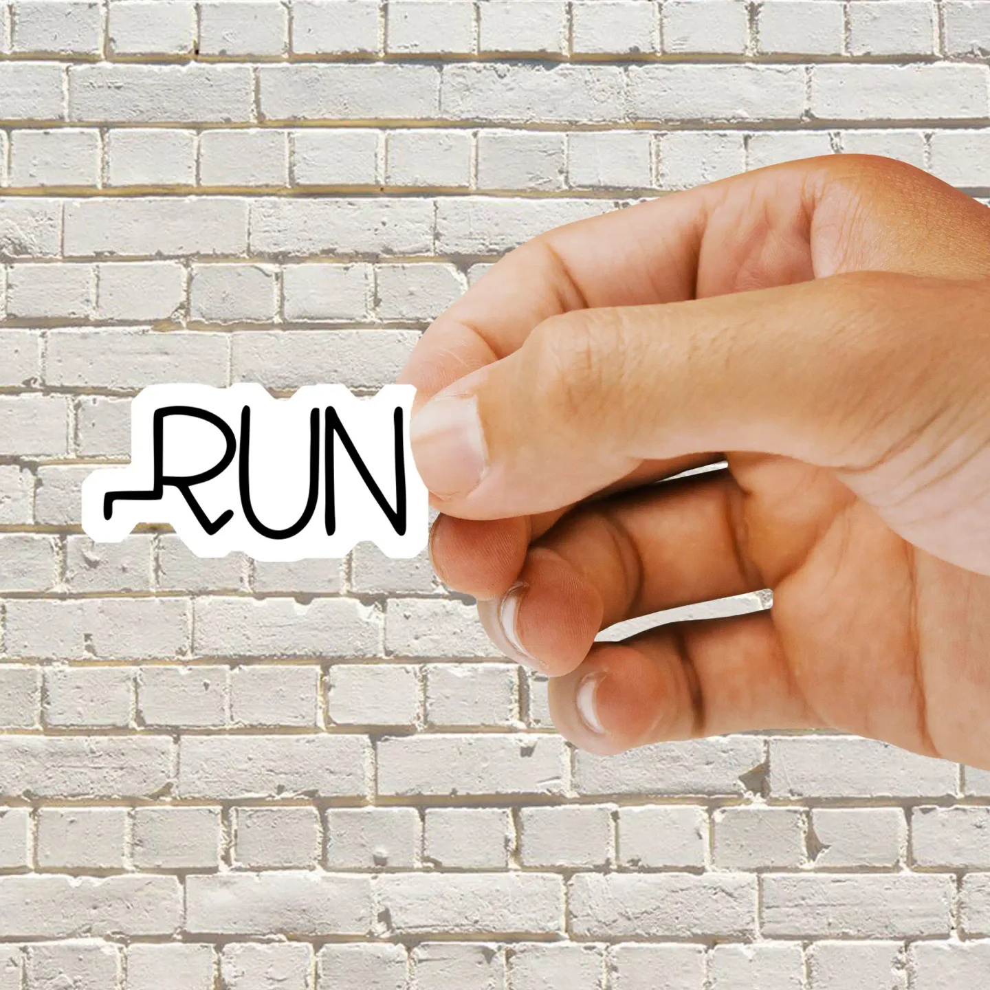 Run Sticker