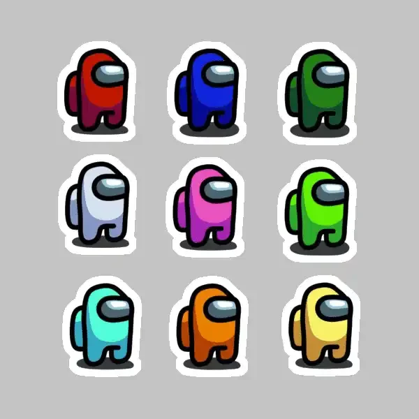 Among Us Stickers