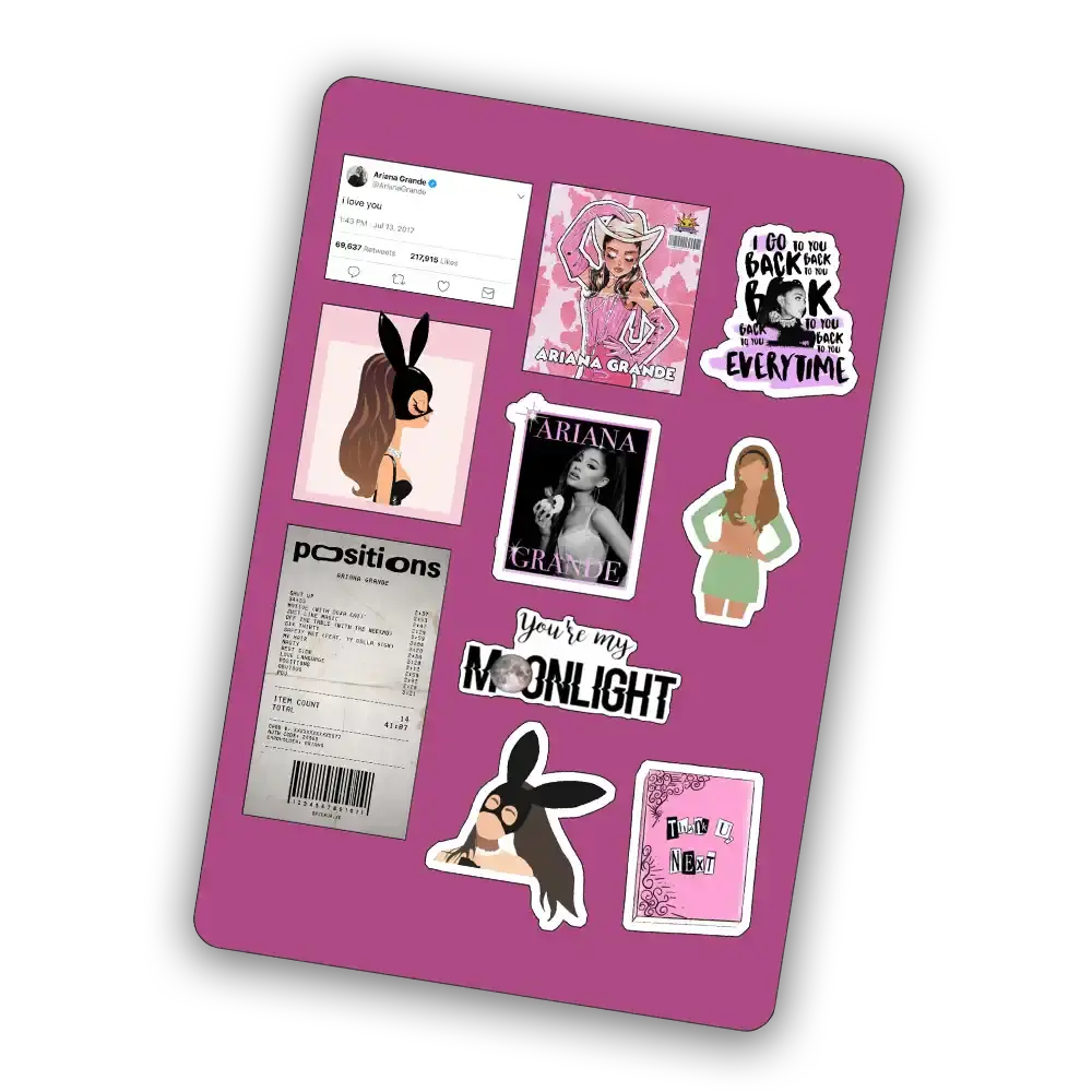 Arianator  - Mini Sticker Sheet