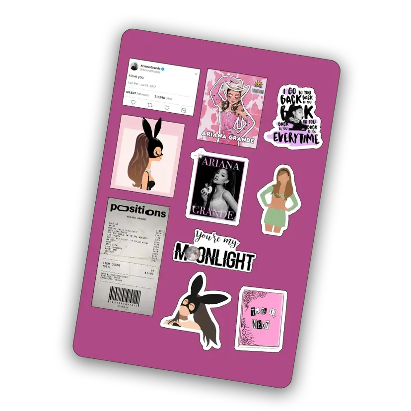 Arianator  - Mini Sticker Sheet