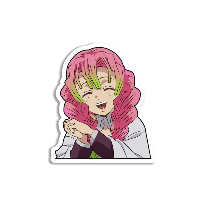 Mitsuri Kanroji Smile Sticker