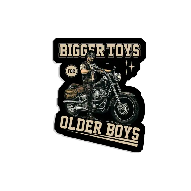 Bigger toys for olrder boys Sticker