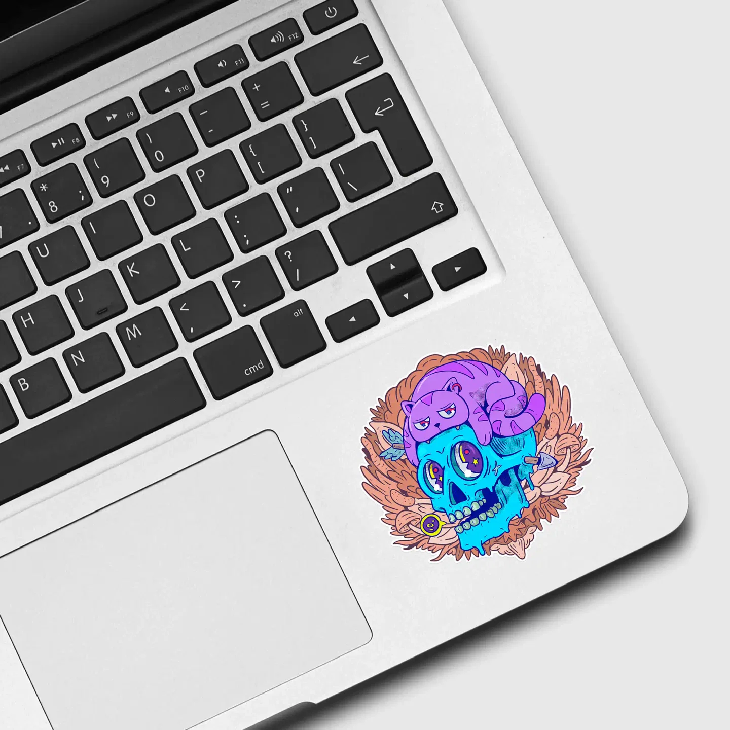 Creative Trippy Skull