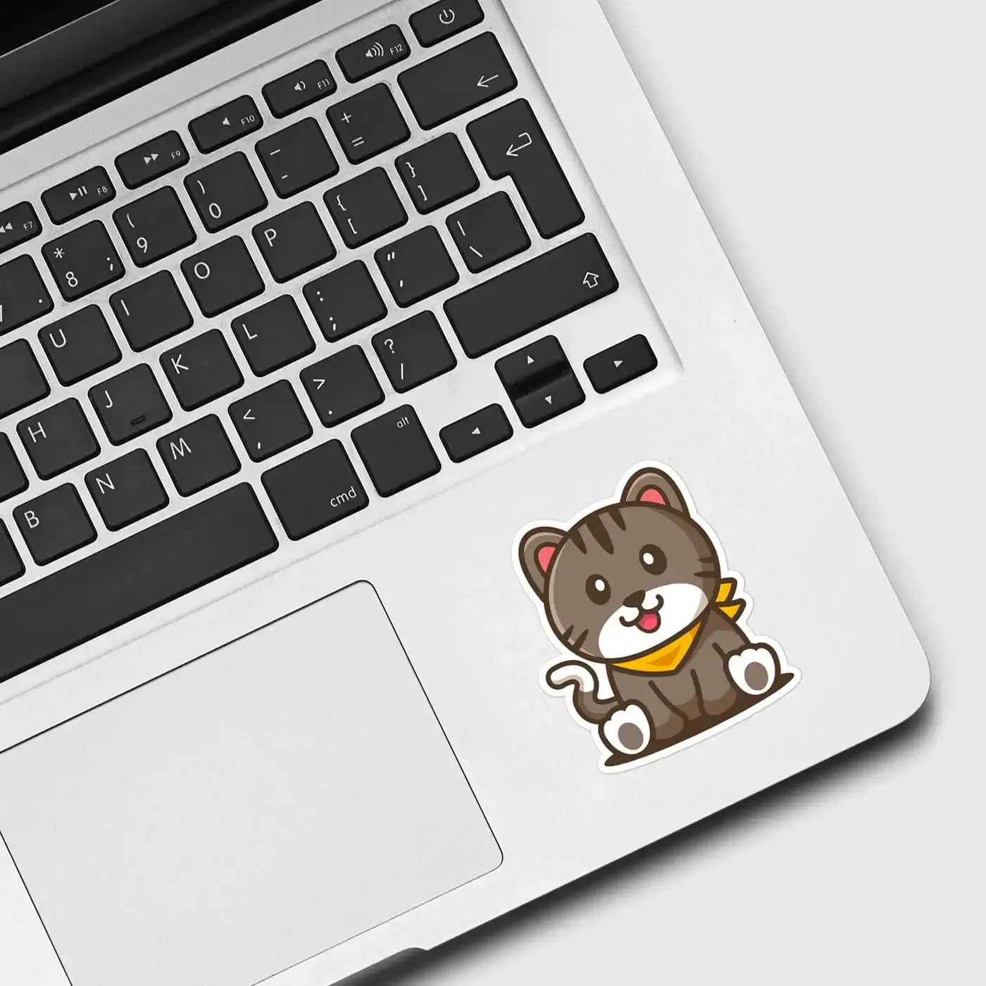 Adorable Cat Sitting Sticker