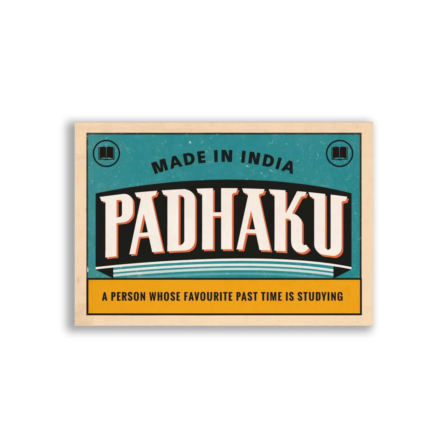 Made in India Padhaku Sticker