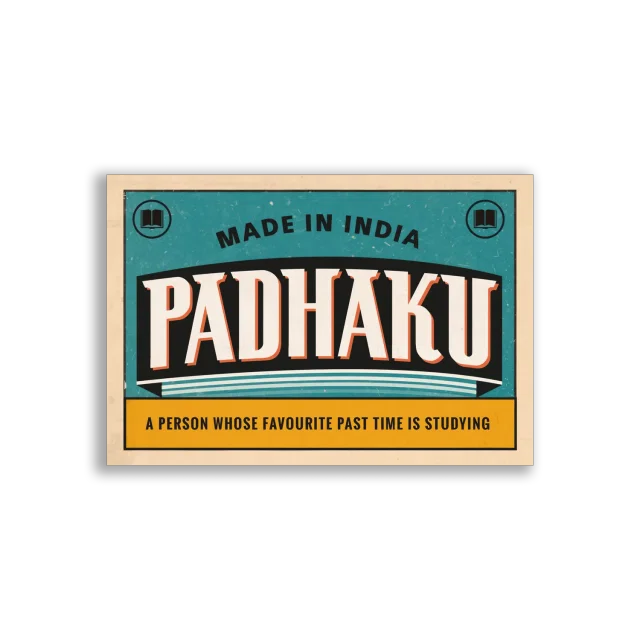 Made in India Padhaku Sticker