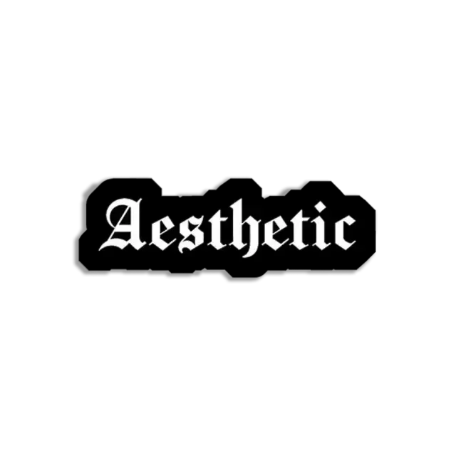 Aesthetic Sticker Sticker