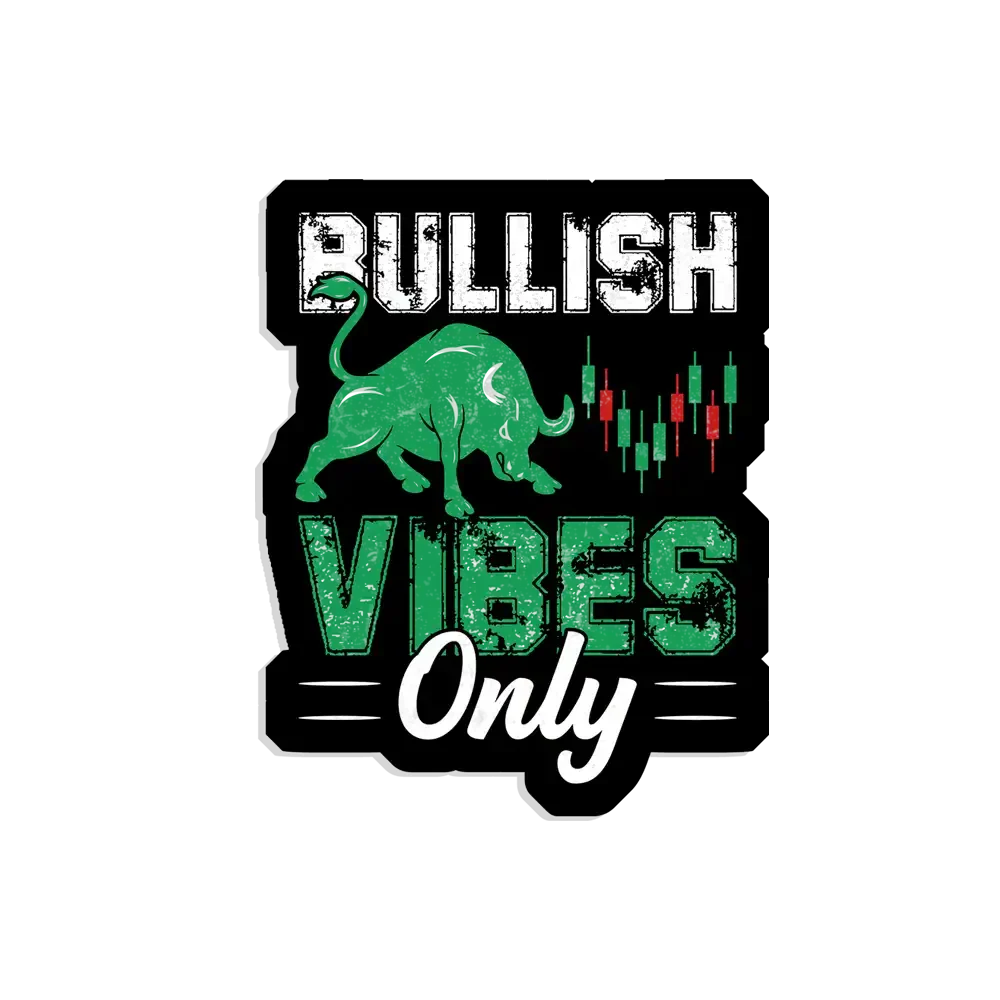 Bullish Vibes Only Sticker
