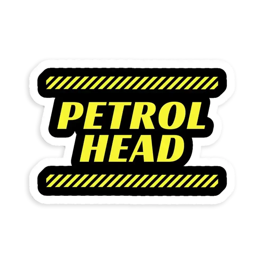 Petrol Head Car Sticker